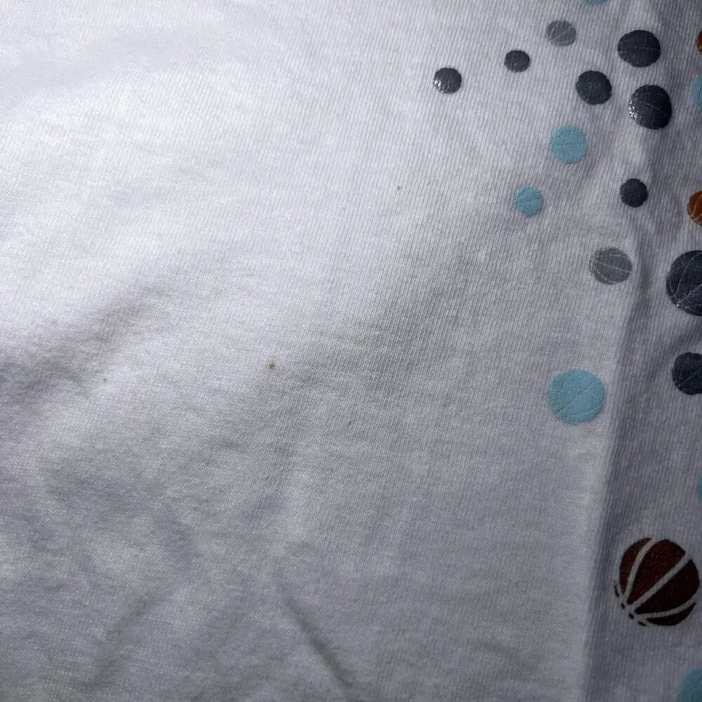 AIR JORDAN Graphic Basketball Qoute Rhinestone Graphic Short Sleeve T-shirt